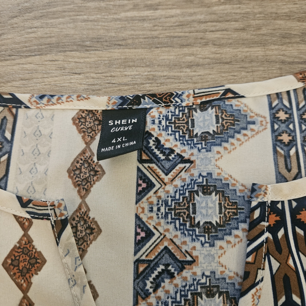 SHEIN‎ Multicolor Patterned Blouses - Picture 2 of 14